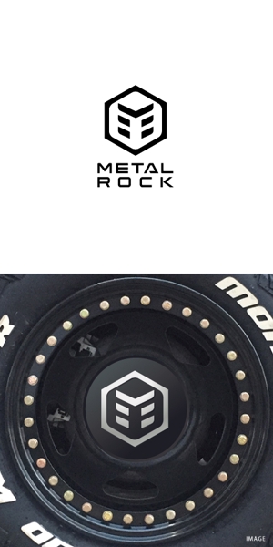 ol_z (ol_z)さんの車のホイール 「METAL ROCK」 のロゴへの提案