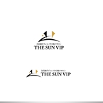 ELDORADO (syotagoto)さんの会員制ボディメイク日焼けサロン「THE SUN VIP」のロゴへの提案