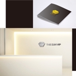 G-crep (gcrep)さんの会員制ボディメイク日焼けサロン「THE SUN VIP」のロゴへの提案