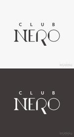 buddy knows design (kndworking_2016)さんの飲食店「Club Nero」のロゴ作成依頼への提案