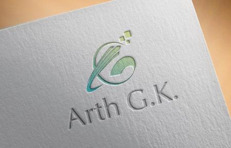 ORI-GIN (ORI-GIN)さんのオーガニックコスメ、健康関連商品の輸入商社「Arth G.K.」の社名ロゴとマークへの提案