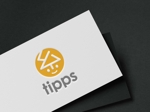 rietoyou (rietoyou)さんの◉神戸拠点│健康産業の会社│社名変更│社名「tipps」（ティップス）のロゴ作成への提案