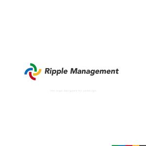 Ü design (ue_taro)さんのコンサルティング会社「Ripple Management」のロゴへの提案