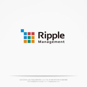 H-Design (yahhidy)さんのコンサルティング会社「Ripple Management」のロゴへの提案