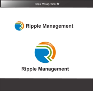 FISHERMAN (FISHERMAN)さんのコンサルティング会社「Ripple Management」のロゴへの提案