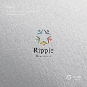 doremi (doremidesign)さんのコンサルティング会社「Ripple Management」のロゴへの提案