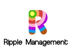 そららんど (solachan)さんのコンサルティング会社「Ripple Management」のロゴへの提案
