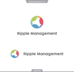 queuecat (queuecat)さんのコンサルティング会社「Ripple Management」のロゴへの提案