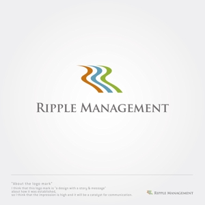 sklibero (sklibero)さんのコンサルティング会社「Ripple Management」のロゴへの提案