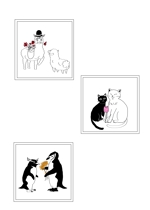 Hamachi212 (hamachi212)さんのアルパカ・猫・ペンギンのイラスト募集への提案