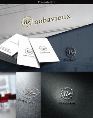 BKdesign (late_design)さんのハンドメイドアクセサリーブランド　nobavieuxの　ロゴへの提案
