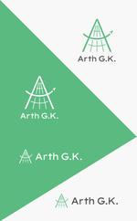 Elephant Design (Elephant_Label)さんのオーガニックコスメ、健康関連商品の輸入商社「Arth G.K.」の社名ロゴとマークへの提案