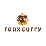 cobamotoさんの「roux curry」のロゴ作成への提案