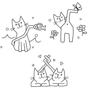 piggy-gさんの「カギしっぽ猫」のイラスト募集への提案
