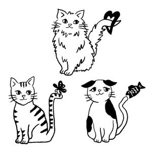 piggy-gさんの「カギしっぽ猫」のイラスト募集への提案