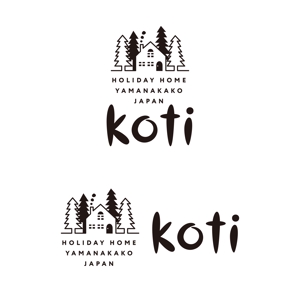 竜の方舟 (ronsunn)さんの貸別荘「Koti」のロゴへの提案