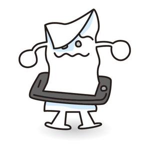 GAP STUDIO ()さんの大切に使わせていただきます。HPに使用するユルキャラ『ペライチ君』への提案
