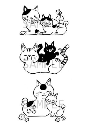 しらとり　ゆきえ (yukishiratori04)さんの「カギしっぽ猫」のイラスト募集への提案