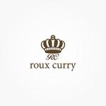 さんの「roux curry」のロゴ作成への提案