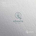 doremi (doremidesign)さんの美容室「abuela」のロゴ　　読み方(アブエラ)への提案