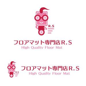 BEAR'S DESIGN (it-bear)さんの「フロアマット専門店Ｒ．Ｓ」のロゴ作成への提案