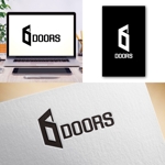 Hi-Design (hirokips)さんのアウトドア感溢れる住宅のロゴ（6DOORS）への提案