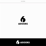 DeeDeeGraphics (DeeDeeGraphics)さんのアウトドア感溢れる住宅のロゴ（6DOORS）への提案