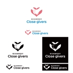 BUTTER GRAPHICS (tsukasa110)さんの「婚活結婚相談所 Close givers」のロゴ作成依頼への提案