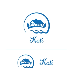 すいかねこ | イラストレーター (neiro-asako)さんの貸別荘「Koti」のロゴへの提案