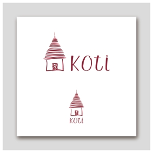 TakaiWORKさんの貸別荘「Koti」のロゴへの提案