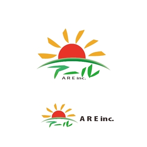 studio-air (studio-air)さんの農業法人「株式会社アール」の会社ロゴへの提案