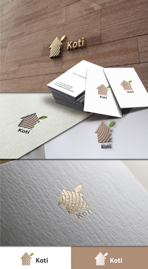 BKdesign (late_design)さんの貸別荘「Koti」のロゴへの提案