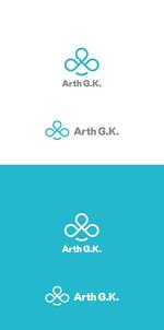 ヘッドディップ (headdip7)さんのオーガニックコスメ、健康関連商品の輸入商社「Arth G.K.」の社名ロゴとマークへの提案