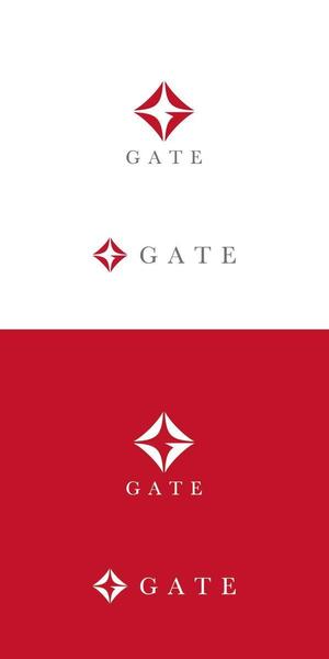 ヘッドディップ (headdip7)さんの美容室、美容サロン、「ＧＡＴＥ」のロゴへの提案