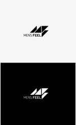 odo design (pekoodo)さんの新店舗メンズサロン　MENS FEEL【メンズ フィール】のロゴマーク　ロゴデザインの依頼への提案