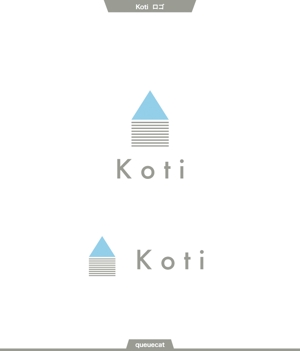 queuecat (queuecat)さんの貸別荘「Koti」のロゴへの提案