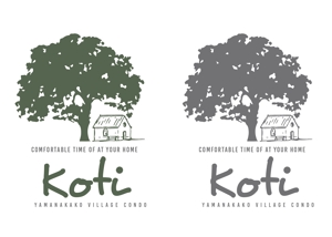 Kang Won-jun (laphrodite1223)さんの貸別荘「Koti」のロゴへの提案
