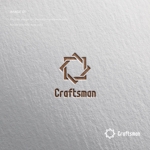 doremi (doremidesign)さんのダンボールで作るパーテーションや家具どの専用サイト「craftsman]に使用するロゴへの提案