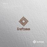 doremi (doremidesign)さんのダンボールで作るパーテーションや家具どの専用サイト「craftsman]に使用するロゴへの提案