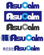 Kproject (55pon)さんの空調、住宅設備、電気工事会社「AsuCalm」のロゴへの提案