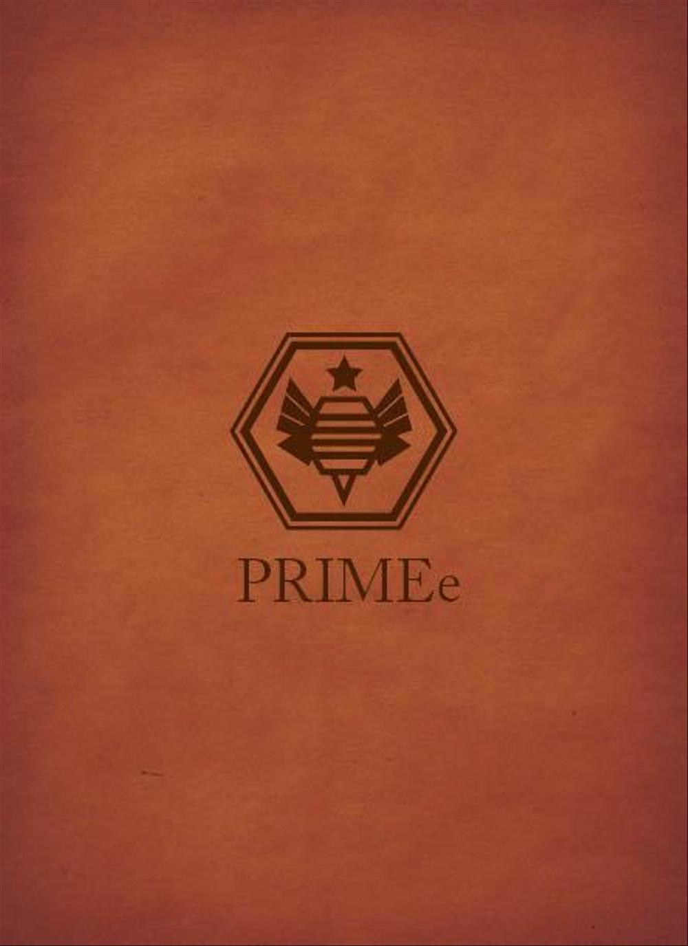 アパレル レザー刻印 新ブランド「PRIMEe」の ロゴ 制作
