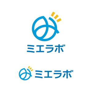 tsujimo (tsujimo)さんの新たに設立した社内研究所「ミエラボ」のロゴ作成への提案