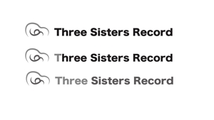 みなみ (mimimi1128)さんの「Three Sisters Record」 のロゴへの提案