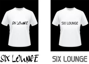 ぽんぽん (haruka0115322)さんのバンド「SIX LOUNGE」Tシャツデザインへの提案
