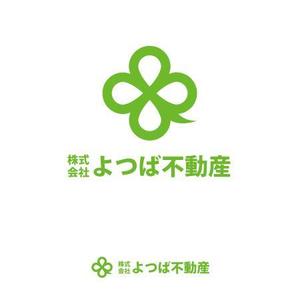 Chihua【認定ランサー】 ()さんの来年1月開業予定の「株式会社よつば不動産」のロゴ作成への提案