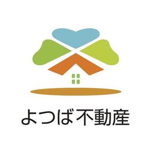 heichanさんの来年1月開業予定の「株式会社よつば不動産」のロゴ作成への提案