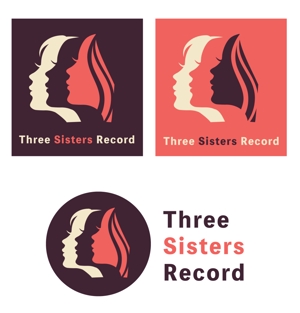 ::: Sashart ::: (Saorii1002)さんの「Three Sisters Record」 のロゴへの提案