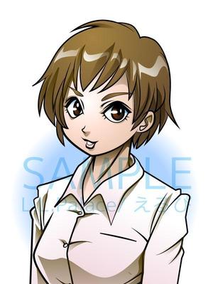 株式会社エルエルパレス／岩気裕司 (elpiy)さんの２８歳ウイスキー好き女子のSNS＆ブログの吹き出し用アイコンやイラスト制作への提案
