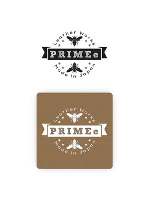 マーズデザイン　落合正道 (marrs)さんのアパレル レザー刻印 新ブランド「PRIMEe」の ロゴ 制作への提案