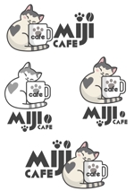 Kang Won-jun (laphrodite1223)さんのペット同伴可能なカフェ「mijicafe」のロゴへの提案